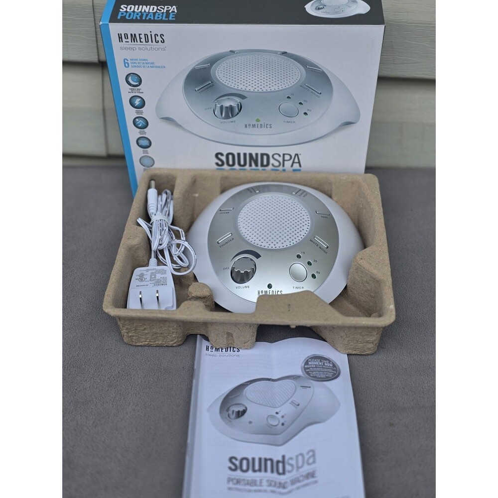 HoMedics Sound Spa Sound Machine and White Noise Machine GREAT GIFT